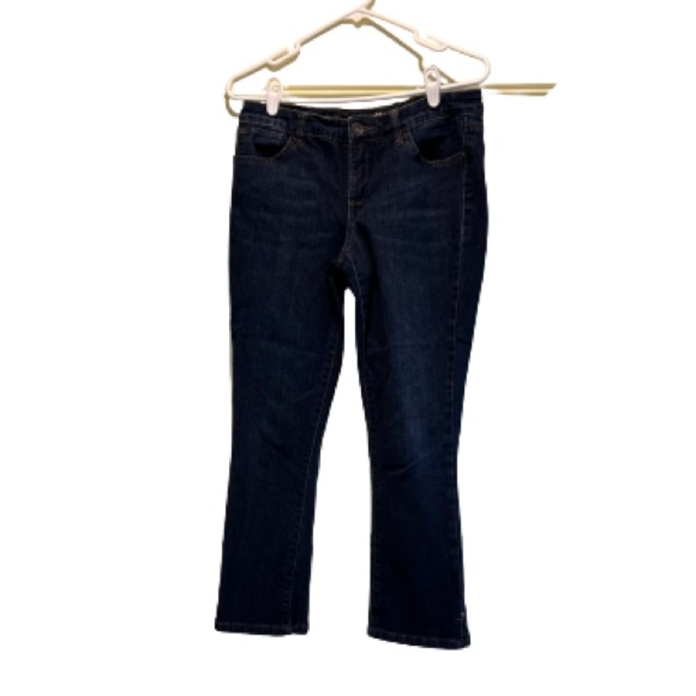 Nine West Jeans. Slim Crop Size 6/28 dark wash